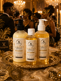 Golden Muse Bundle - 8oz Body Wash, 8oz body lotion & 4oz Body Oil