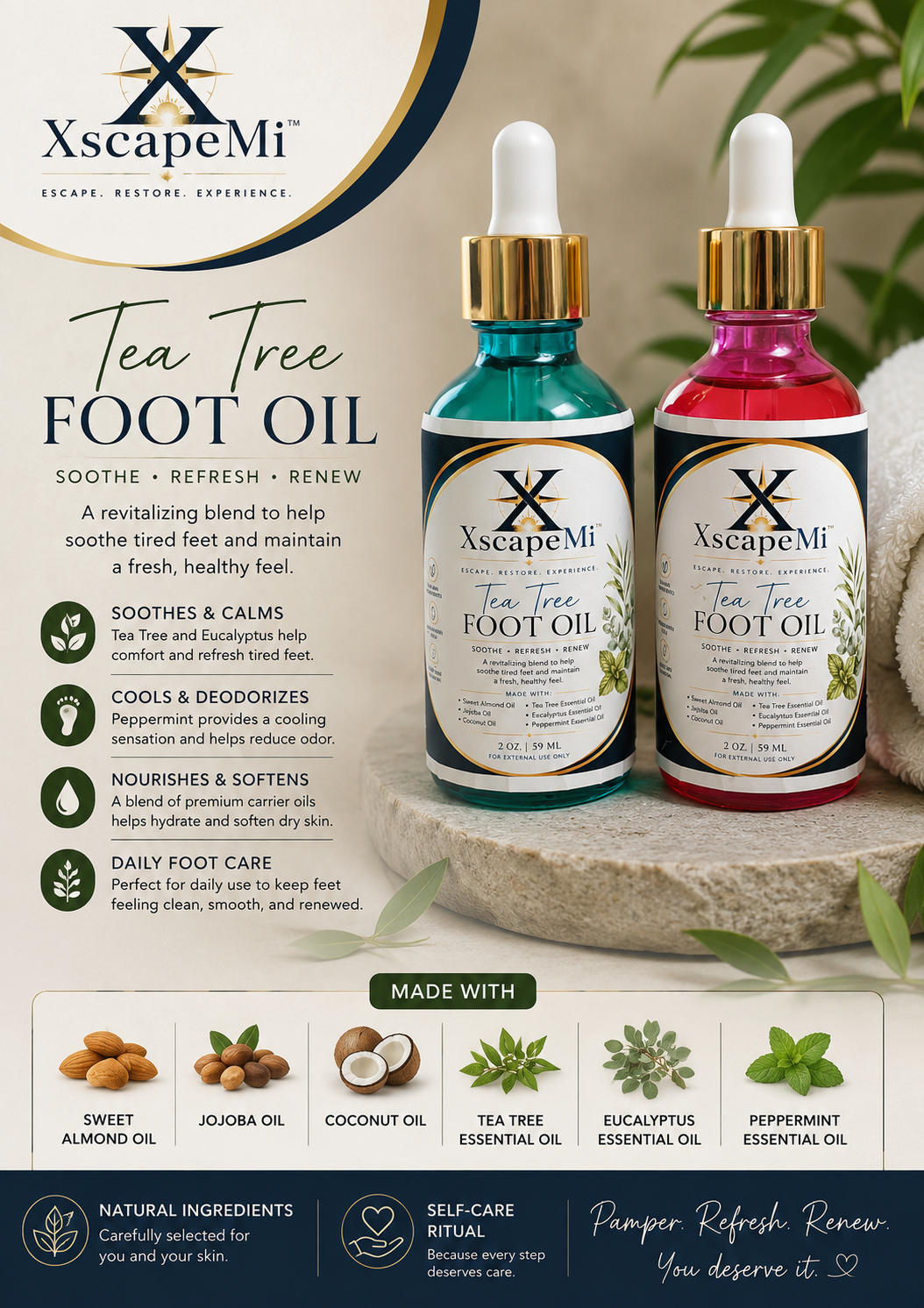 Tea Tree Renewal Foot Oil